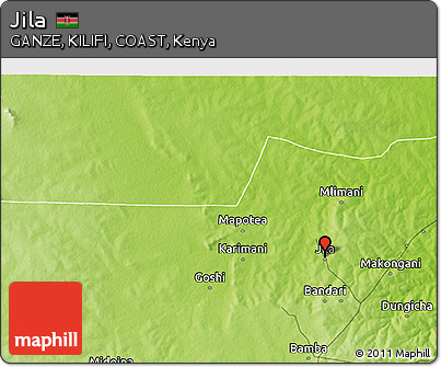 Physical 3D Map of Jila