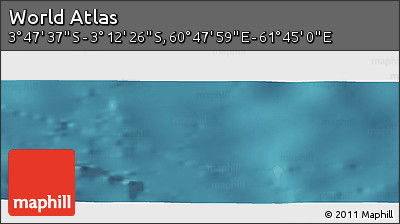 Satellite Panoramic Map of the Area around 3° 30' 2" S, 61° 16' 29" E