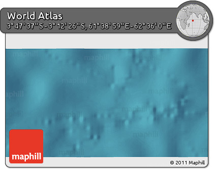 Satellite 3D Map of the Area around 3° 30' 2" S, 62° 7' 30" E