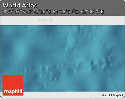 Satellite 3D Map of the Area around 3° 30' 2" S, 62° 7' 30" E
