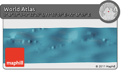 Satellite Panoramic Map of the Area around 3° 30' 2" S, 72° 19' 29" E