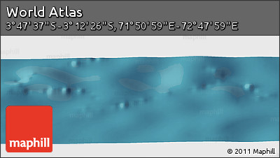 Satellite Panoramic Map of the Area around 3° 30' 2" S, 72° 19' 29" E