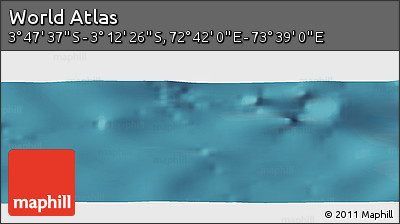 Satellite Panoramic Map of the Area around 3° 30' 2" S, 73° 10' 30" E