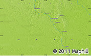 Physical Map of the area around 3° 30' 2" S, 75° 34' 29" W