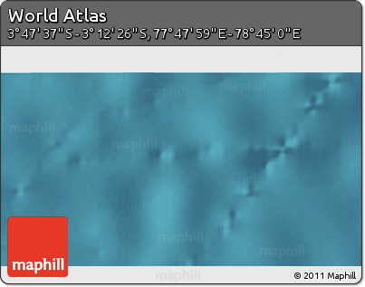 Satellite 3D Map of the Area around 3° 30' 2" S, 78° 16' 30" E