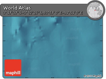 Satellite Map of the Area around 3° 30' 2" S, 94° 25' 30" E