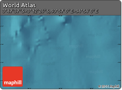 Satellite Map of the Area around 3° 30' 2" S, 94° 25' 30" E