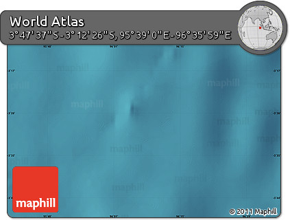Satellite Map of the Area around 3° 30' 2" S, 96° 7' 30" E