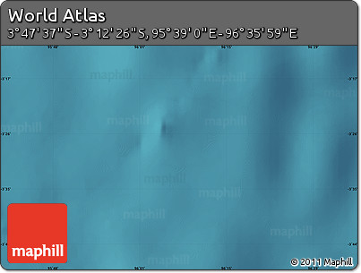 Satellite Map of the Area around 3° 30' 2" S, 96° 7' 30" E
