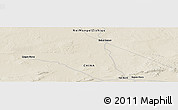 Shaded Relief Panoramic Map of the area around 40° 23' 48" N, 104° 37' 30" E
