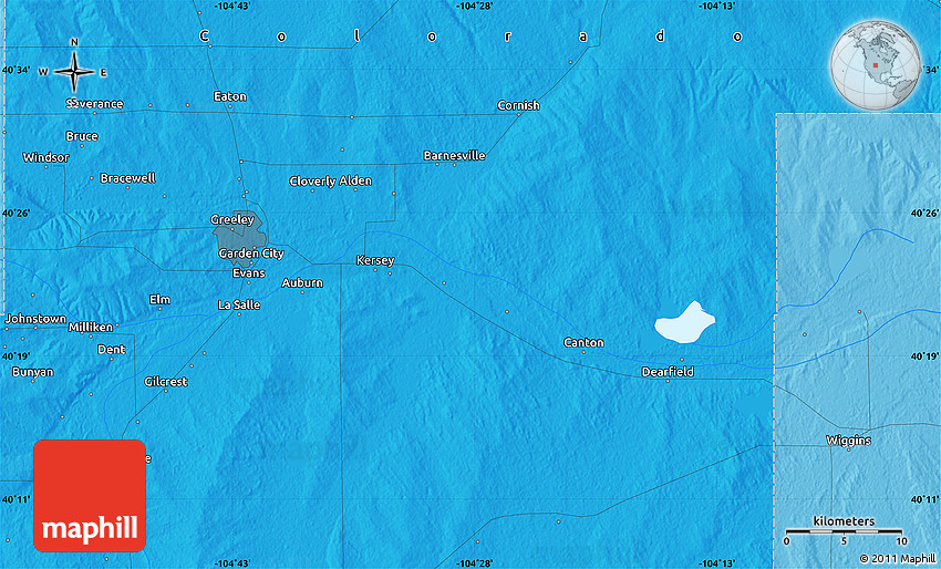 Political Map of Wiggins