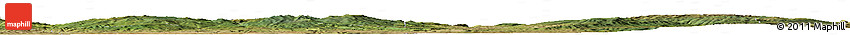 Satellite Horizon Map of the Area around 40° 23' 48" N, 107° 1' 30" W