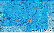 Political Map of the area around 40° 23' 48" N, 107° 1' 30" W