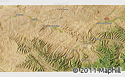 Satellite 3D Map of the area around 40° 23' 48" N, 107° 52' 30" W