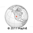 Outline Map of the Area around 40° 23' 48" N, 108° 43' 29" W, rectangular outline
