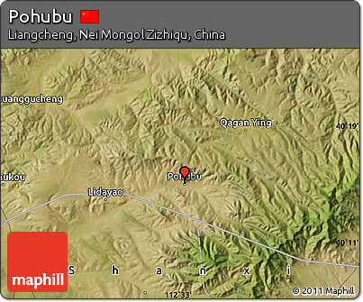 Satellite Map of Pohubu