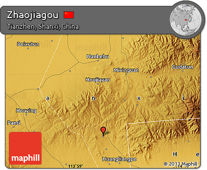 Physical Map of Zhaojiagou