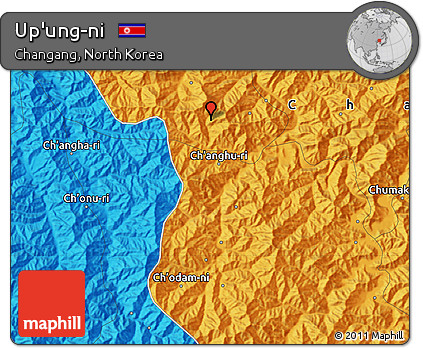 Political Map of Up'ung-ni
