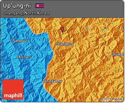 Political Map of Up'ung-ni