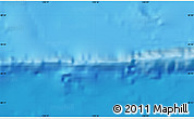 Physical Map of the area around 40° 23' 48" N, 128° 16' 30" W