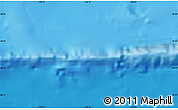 Shaded Relief Map of the area around 40° 23' 48" N, 128° 16' 30" W