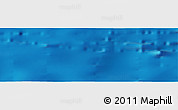 Shaded Relief Panoramic Map of the area around 40° 23' 48" N, 157° 10' 30" W