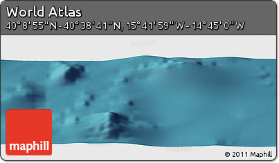 Satellite Panoramic Map of the Area around 40° 23' 48" N, 15° 13' 29" W