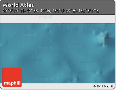 Satellite 3D Map of the Area around 40° 23' 48" N, 161° 34' 29" E