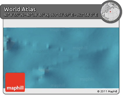 Satellite 3D Map of the Area around 40° 23' 48" N, 162° 25' 30" E