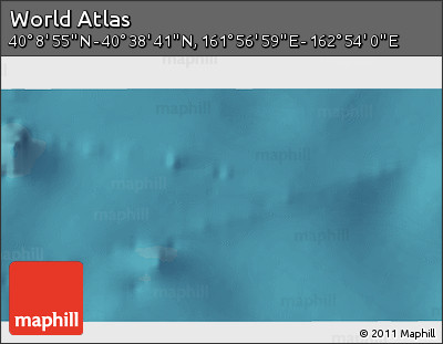 Satellite 3D Map of the Area around 40° 23' 48" N, 162° 25' 30" E