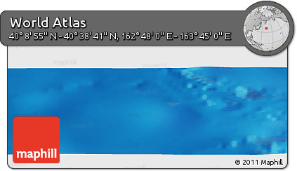 Physical Panoramic Map of the Area around 40° 23' 48" N, 163° 16' 30" E