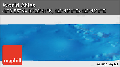 Physical Panoramic Map of the Area around 40° 23' 48" N, 163° 16' 30" E