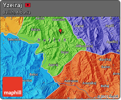 Political Map of Yzeiraj