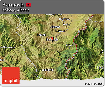 Satellite 3D Map of Barmash