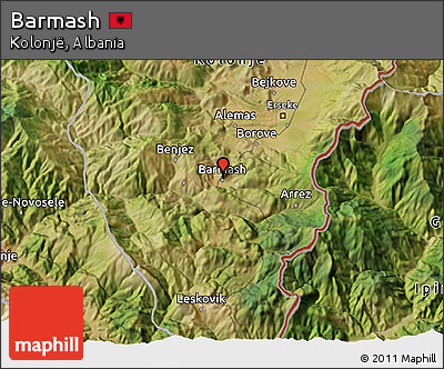Satellite 3D Map of Barmash