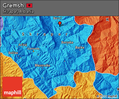 Political Map of Grëmsh