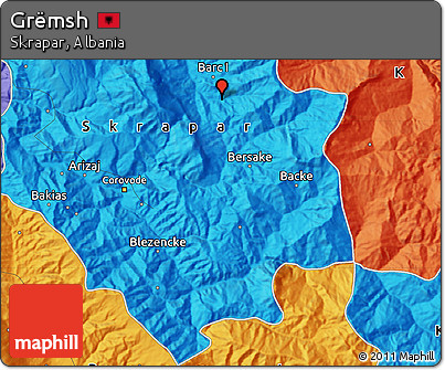 Political Map of Grëmsh
