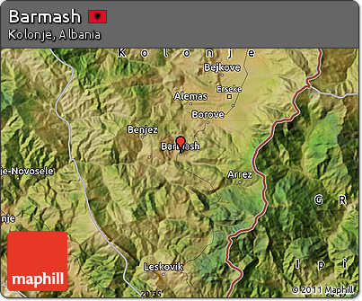 Satellite Map of Barmash