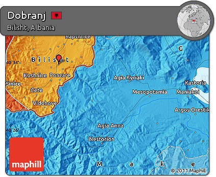 Political Map of Dobranj