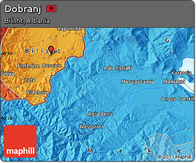 Political Map of Dobranj