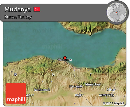Satellite Map of Mudanya