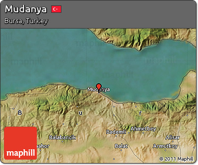 Satellite Map of Mudanya