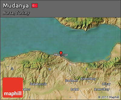 Satellite Map of Mudanya