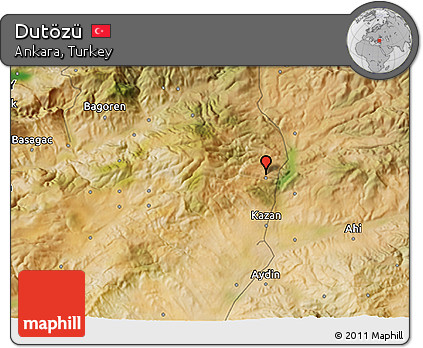 Satellite 3D Map of Dutözü