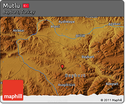 Physical 3D Map of Mutlu