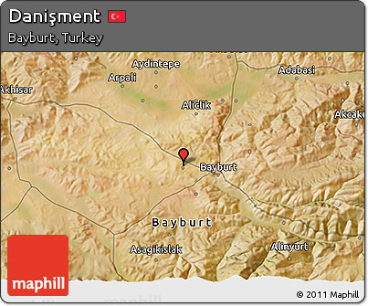 Satellite 3D Map of Danişment