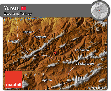 Physical Map of Yunus