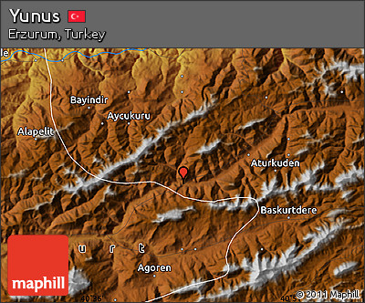 Physical Map of Yunus