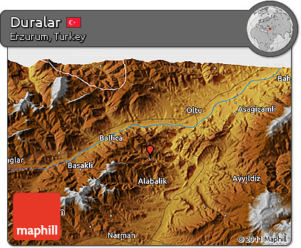 Physical 3D Map of Duralar