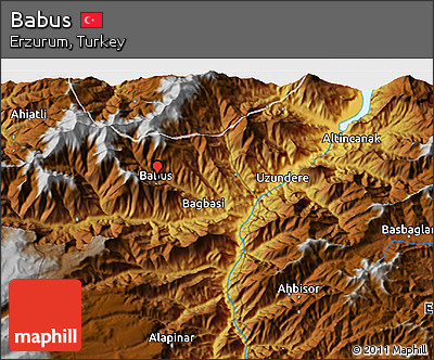 Physical 3D Map of Babus